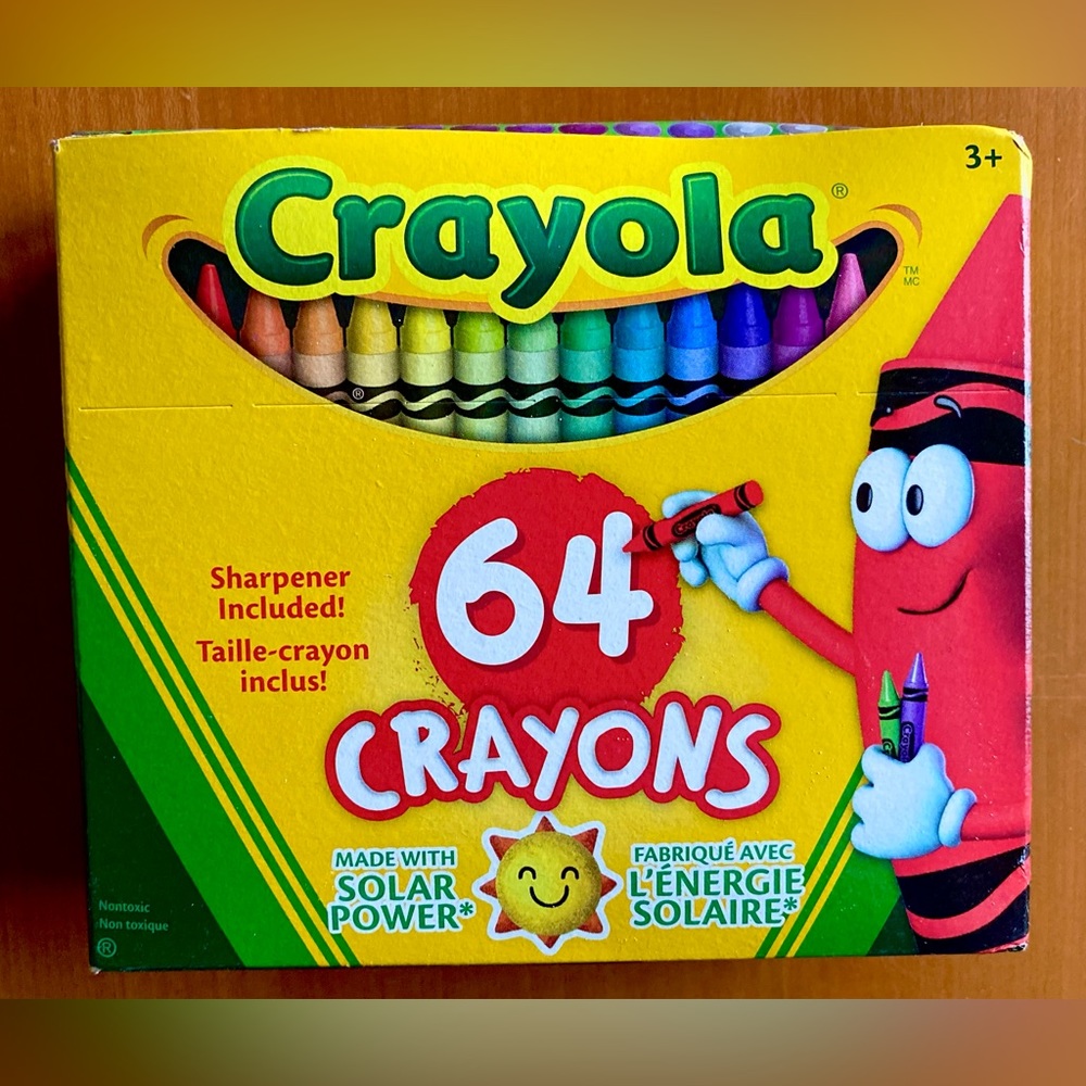 🖍Crayola Crayons & Sharpener-New